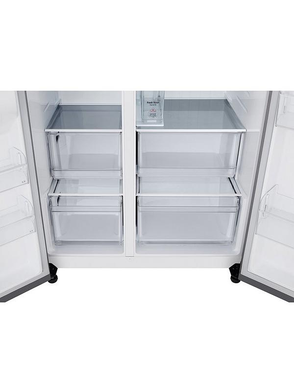 LG GSLC41PYPE 638L Smart Inverter American-Style Fridge Freezer - Prime Silver - Image 6